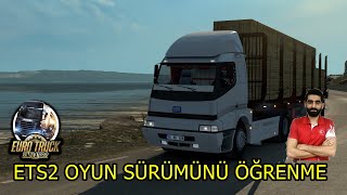 ETS 2 OYUNUM HANGİ SÜRÜM NASIL ÖĞRENİRİM DETAYLI ANLATIM Oyun Sürümüne Bakmak [upl. by Ahseinek]