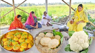 ফুলকপির কচুরি সাথে সেরা স্বাদের আলুরদম রান্নাশীতকালে একদম অনবদ্য রেসিপি KACHURI RECIPE [upl. by Malorie216]