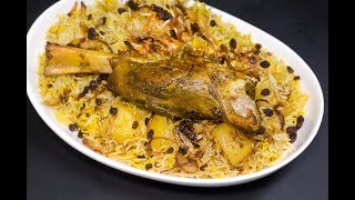 Lamb Shanks amp Rice Bariis amp Duubi Duban موزات الغنم مع اﻷرز [upl. by Eittap]