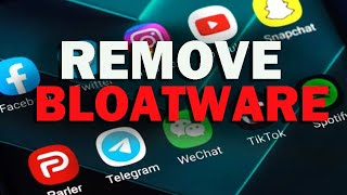 Easily Remove Bloatware Apps with Universal Android Debloater [upl. by Odlanier]