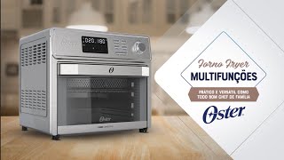 Como Usar  Forno e Fryer 25L Oster®️ Multifunções 10 em 1 [upl. by Doner120]