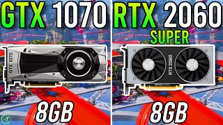 GTX 1070 vs RTX 2060 Super  Tested in 2023 [upl. by Eiramnaej]