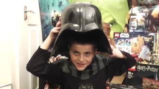 Star Wars The Black Series – Darth Vader Premium Electronic Helmet review by Con [upl. by Violetta]