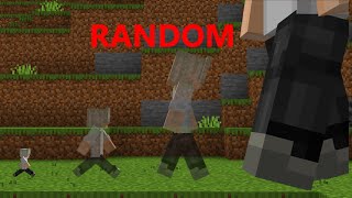 I Tried To Beat Minecraft But My Size Is Random [upl. by Muns]