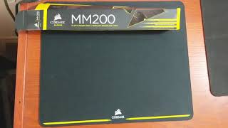 Corsair MM200 Mouse Pad Review [upl. by Eemak]