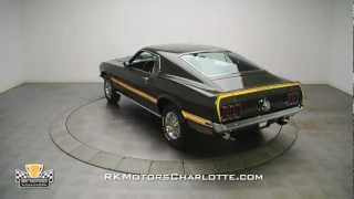 132862  1969 Ford Mustang Mach 1 [upl. by Enyawal]