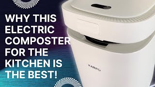 Review amp Demo of Electric Composter for Kitchen [upl. by Toft]