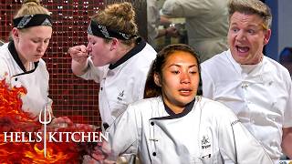 The Dynamic Duo Shines as the Heat Rises on the Others  Hells Kitchen [upl. by Aleik]