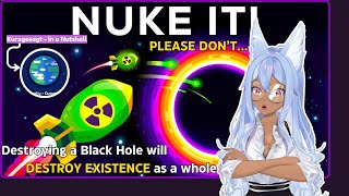 Vtuber Learns To NOT Meddle with Black Holes  Channie Reacts to KurzgesagtIn a Nutshell [upl. by Llenol97]