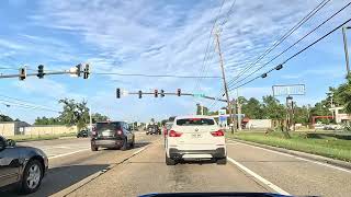 RAW Video 10  Mississippi Gulf Coast  US90  WavelandBayStLouisPass XtianLong BeachGulfport [upl. by Higley]