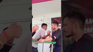 Why this agression 🤡💪🏻🪝 viralvideo funny aryankhandarifitness comedy armwrestlingarmwrestling [upl. by Ecadnarb]