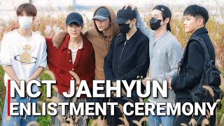 재현 군입대식 NCT 멤버들 울고 있는 모습 포착  NCT Jaehyun Military Enlistment Ceremony with NCT FULL FANCAM 241104 [upl. by Fredericka]