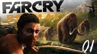 Far Cry Primal Gameplay Part 1  Mammoth Hunt amp Sabre Tooth Tigers  Far Cry Primal Playthrough [upl. by Asi331]