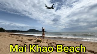 Mai Khao Beach ✈️ Phuket Thailand [upl. by Sperling813]