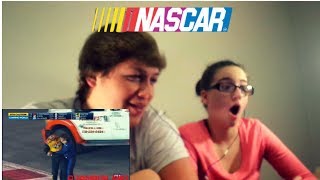 NASCAR Tempers Flare Moments amp Fights REACTION [upl. by Wehtam484]