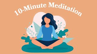 10Minute Meditation For Stress [upl. by Brendis786]