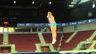 Matthew WEAL AUS  2013 DoubleMini Trampoline Worlds Qualifications [upl. by Ceciley430]