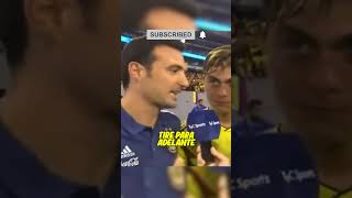 Scaloni y una hermosa entrevista con Paulo Dybala [upl. by Illyes]