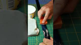 Applying Resolene acrylic finish [upl. by Nicholle]