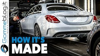 Mercedes CClass CAR FACTORY  HOW ITS MADE Assembly Production Line Manufacturing Making of [upl. by Oruntha282]