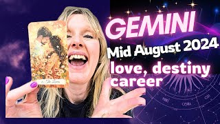 GEMINI A KEY OFFER ARRIVES AND YOURE GOING TO LOVE WHERE IT TAKES YOU 🥰 quot MID AUGUST 2024 [upl. by Sawyere279]