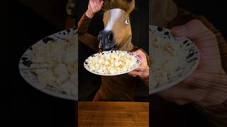 🌽🍿🐴💨 horse popcorn [upl. by Nanam]