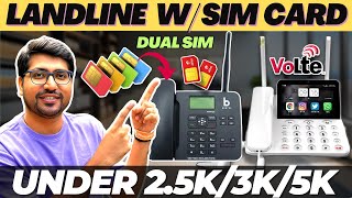 Best Landline Phone With Sim Card⚡Landline Phone With Sim Card⚡Landline Phone With Sim Card In India [upl. by Hyams]