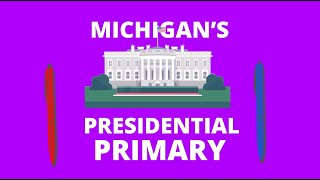 Vote in Michigans Presidential Primary [upl. by Kcim575]