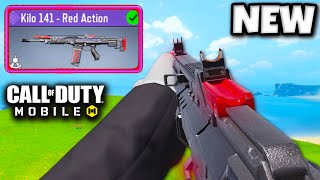 I UNLOCKED the KILO RED ACTION 🤯 COD MOBILE [upl. by Eicarg]