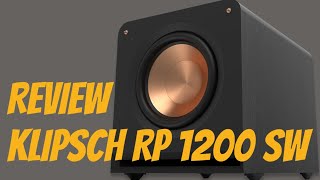 REVIEW KLIPSCH RP 1200 SW [upl. by Violante]