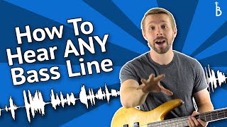 Can’t Hear The Bass In Songs Use These 4 Tricks To Figure Out Any Bass Line  FAST [upl. by Centeno212]