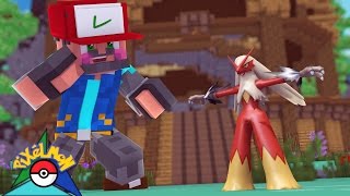 A WILD BLAZIKEN APPEARED 8  Minecraft Pokémon Trinity Pixelmon [upl. by Thatch]