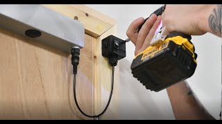 How to install the GEZE TS 4000 E Hold Open Electromagnetic Door Closer [upl. by Acnairb]