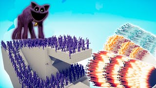 100x CATNAP  GIANT vs EVERY GOD  Totally Accurate Battle Simulator TABS [upl. by Htenay151]