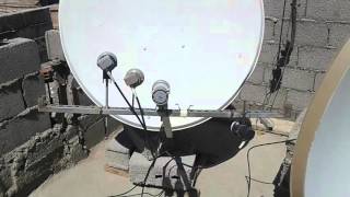 طريقة إستقبال 8 اقمار NilesathotbirdastrabaderEutelsat W3arabsat [upl. by Kahler]