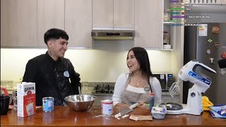 Cristorata y Milenka cocinando en stream [upl. by Ahsenom]