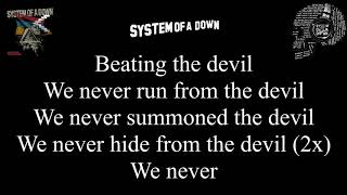 System of a Down  quotGenocidal Humanoidzquot English Lyrics [upl. by Rengaw]