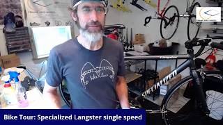 Bike Tour Specialized Langster single speed [upl. by Gnes]