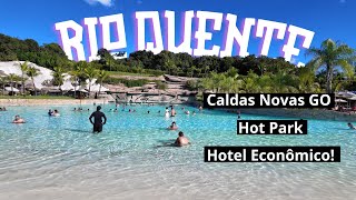 RIO QUENTE EM CALDAS NOVAS COM ECONOMIA COMO CURTIR O HOT PARK GASTANDO POUCO [upl. by Latnahs]