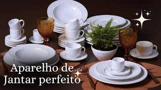 🔶Descubra o Aparelho de Jantar Perfeito e Decore sua Mesa com ELEGÂNCIA💎Melhores Jogos de Jantar [upl. by Crespi]