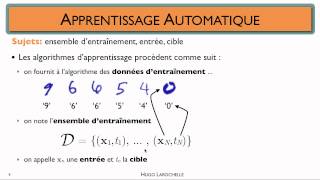 Apprentissage automatique 12  Concepts fondamentaux  notation et nomenclature [upl. by Blandina]