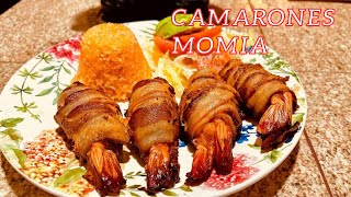 Camarones Momia Receta fácil de hacer [upl. by Auqinom]