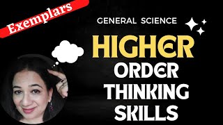 Higher Order Thinking Skills In Science leenabhasker [upl. by Edmund]