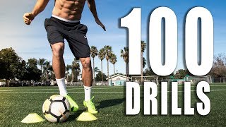 100 Individual Soccer Training Drills [upl. by Angeline32]