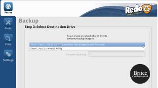 Redo Backup and Recovery Live CD Data Backup and Hard Disk Clone CD by Britec [upl. by Trebliw]