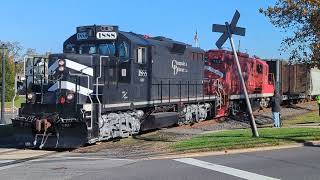 Delaware and Raritan coming back to Jamesburg with empties [upl. by Jeffries]