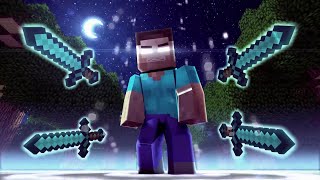 🎵 Herobrine  Believer Remix Minecraft Music Animation [upl. by Corwun]