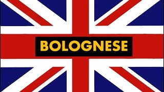 How to pronounce quotBolognesequot in English Authentic British accent [upl. by Platon]