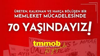 Üreten Kalkınan ve Hakça Bölüşen Bir Memleket Mücadelesinde 70 Yaşındayız [upl. by Rotow]