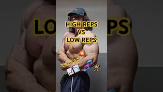 High Reps vs Low Reps Which Builds More Muscle Faster 💪🔥 ScienceBased [upl. by Lanrev]